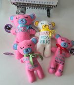 Ursuleț personalizat brodat - imagine 3