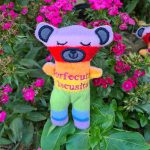 Ursuleț personalizat brodat