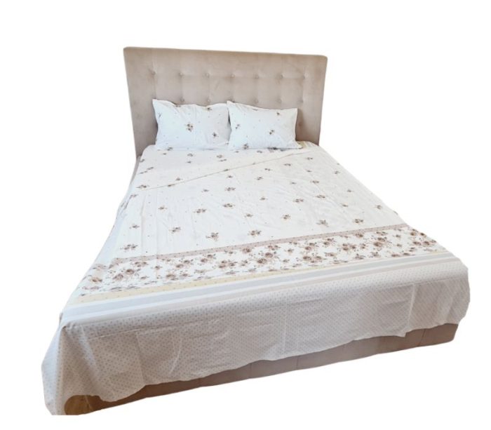 Lenjerie de pat pentru 2 persoane, 4 piese, Trandafiri ARIALE, bumbac ranforce, - imagine 2