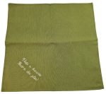 Set 4 servetele brodate 35*35cm, bumbac - imagine 2