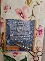 Set fata de masa cu flori, 6 servetele brodate, bumbac, 160x180 cm - imagine 4