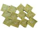 Set fata de masa cu flori, 6 servetele brodate, bumbac, 160x180 cm - imagine 6