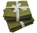 Servetel brodat 35*35cm, bumbac - imagine 5