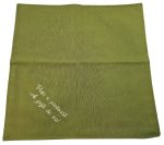 Set fata de masa cu flori, 4 servetele brodate si traversa, bumbac, 110x150 cm - imagine 6