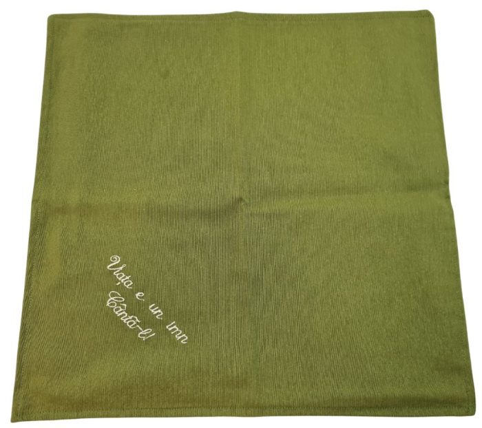 Set 4 servetele brodate 35*35cm, bumbac - imagine 5