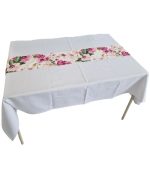 Set 2 piese, fata de masa si traversa Pure by ARIALE, 140x100 cm, textil, Multicolor - imagine 6