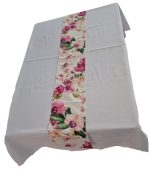 Set 2 piese, fata de masa si traversa Pure by ARIALE, 140x100 cm, textil, Multicolor - imagine 7