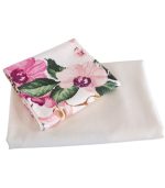 Set 2 piese, fata de masa si traversa Cremfarvet by ARIALE, 140x100 cm, textil, Multicolor - imagine 2