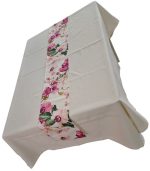 Set 2 piese, fata de masa si traversa Cremfarvet by ARIALE, 140x100 cm, textil, Multicolor - imagine 5