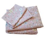 Lenjerie de pat dublu, 200x220 cm, pentru 2 persoane, 4 piese, IDONA by ARIALE, bumbac ranforce, Multicolor - imagine 7