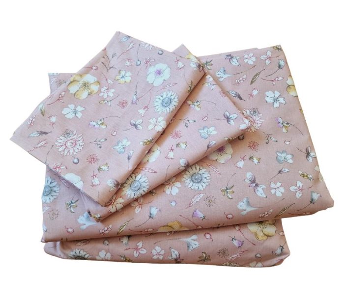 Lenjerie de pat dublu, 200x220 cm, pentru 2 persoane, 4 piese, IDONA by ARIALE, bumbac ranforce, Multicolor - imagine 7