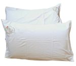 Lenjerie de pat brodata Family by Ariale, pentru 2 persoane, bumbac ranforce, 200 x220 cm, Alb - imagine 14