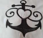 Lenjerie de pat brodata SEA by Ariale, pentru 2 persoane, bumbac ranforce, 200 x220 cm - imagine 6