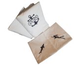 Lenjerie de pat brodata SEA by Ariale, pentru 2 persoane, bumbac ranforce, 200 x220 cm - imagine 8