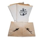 Lenjerie de pat brodata SEA by Ariale, pentru 2 persoane, bumbac ranforce, 200 x220 cm - imagine 7