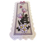 Semn de carte brodat Lalele ARIALE