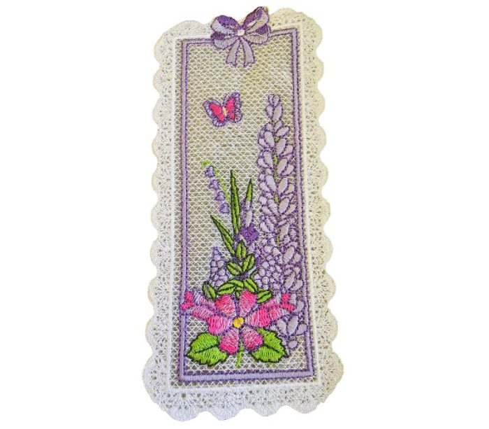 Semn de carte brodat Nemtisori 2 ARIALE - imagine 7