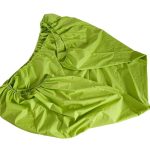 Cearceaf de pat cu elastic Green Bliss Ariale, bumbac ranforce, Verde