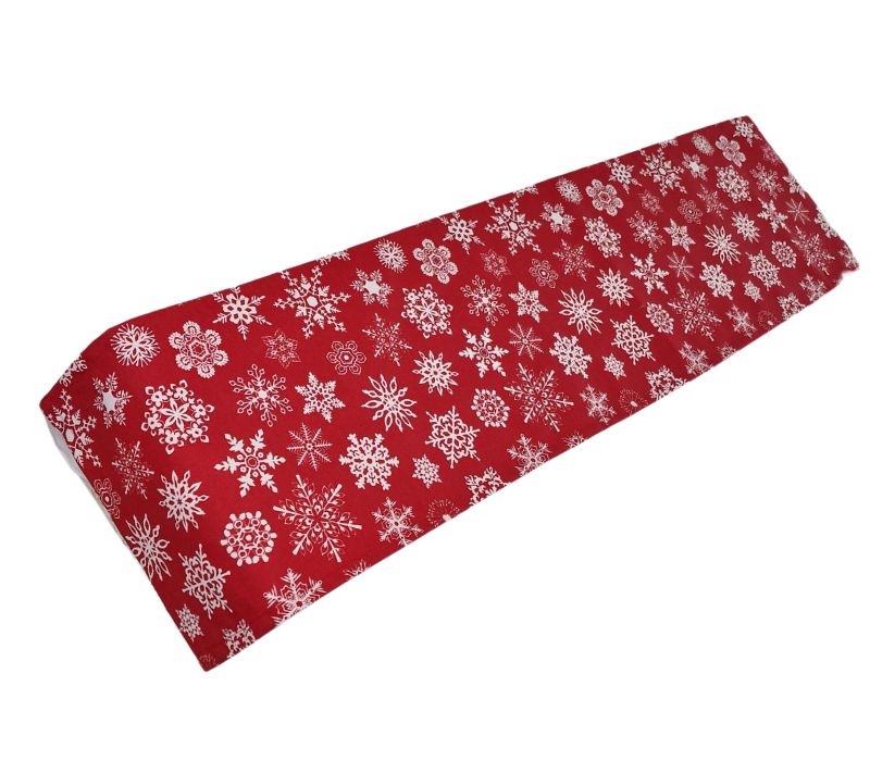 1 Traversa masa, Red Joy Ariale, 140 x 30 cm, textil, Multicolor - imagine 1