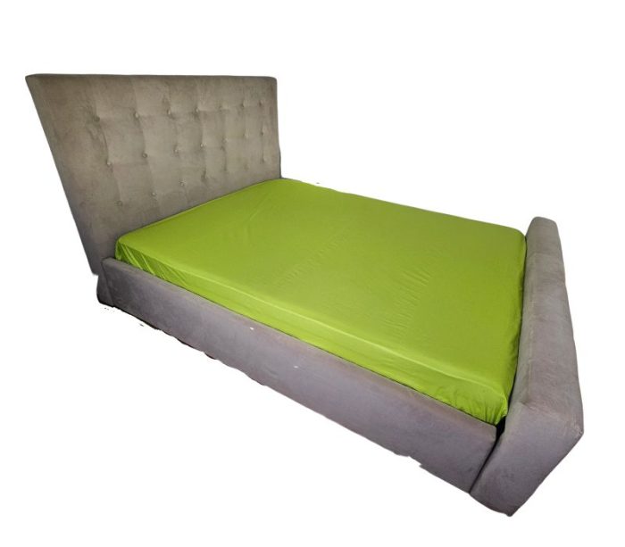 Cearceaf de pat cu elastic Green Bliss Ariale, bumbac ranforce, Verde - imagine 8