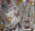Lenjerie pentru patut bebelusi 60 x 120 cm, din bumbac ranforce, trei piese, Ariale, Zane - imagine 2