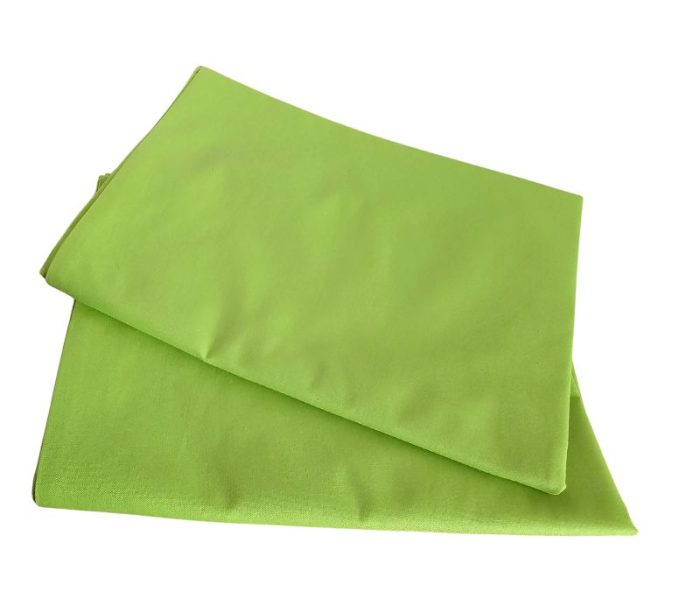 Set 2 fete de perna, Green Bliss Ariale, 50x70cm, bumbac ranforce, Verde - imagine 2