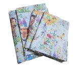 Lenjerie de pat Arome de Poveste Ariale, pentru 1 persoana, 3 piese, bumbac ranforce, Multicolor - imagine 10