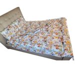 Lenjerie de pat Arome de Poveste Ariale, pentru 1 persoana, 3 piese, bumbac ranforce, Multicolor - imagine 3