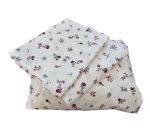 Lenjerie de pat Chic Hue Ariale, pentru 1 persoana, 3 piese, bumbac ranforce, Multicolor - imagine 3