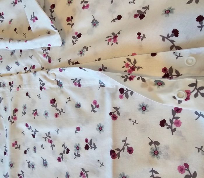 Lenjerie de pat Chic Hue Ariale, pentru 1 persoana, 3 piese, bumbac ranforce, Multicolor - imagine 2