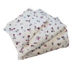 Lenjerie de pat Chic Hue Ariale, pentru 1 persoana, 3 piese, bumbac ranforce, Multicolor