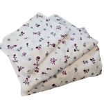 Lenjerie de pat Chic Hue Ariale, pentru 1 persoana, 3 piese, bumbac ranforce, Multicolor