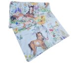 Set 2 fete de perna,  Arome de Poveste Ariale, 50x70cm, bumbac ranforce, Multicolor - imagine 4