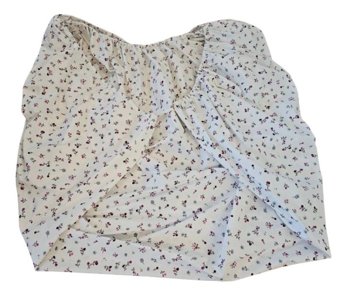 Cearceaf de patut cu elastic, Chic Hue Ariale, multicolor - imagine 2