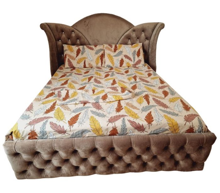 Lenjerie de pat Brownie Ariale, pentru 2 persoane, 4 piese, bumbac ranforce, Multicolor - imagine 7