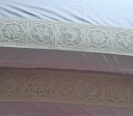 Set 2 fete de perna,  Dulce Visare Ariale, 50x70cm, bumbac ranforce, alb - imagine 11