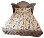 Lenjerie de pat Brownie Ariale, pentru 2 persoane, 4 piese, bumbac ranforce, Multicolor - imagine 5
