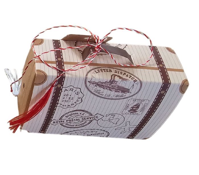 Martisor Valiza Vesela - Set Clame Florale , Ariale, Brodate - imagine 6