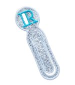 Semn de carte brodat cu Initiala Nume ARIALE - imagine 16