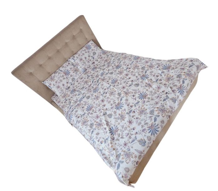 Lenjerie de pat Ariale Boho Bloom, pentru 2 persoane, 4 piese, bumbac ranforce, Multicolor - imagine 9