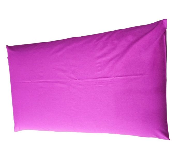 Set 2 fete de perna,  Etern Lux Ariale, 50x70cm, bumbac ranforce, Ciclam - imagine 4