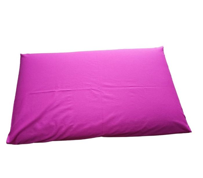 Set 2 fete de perna,  Etern Lux Ariale, 50x70cm, bumbac ranforce, Ciclam - imagine 5