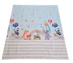 Cearceaf de pat cu elastic Safari Magic Ariale, bumbac ranforce, 80 X 160 cm, Multicolor - imagine 4