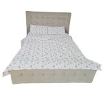 Lenjerie de pat Flori de vis Ariale, pentru 2 persoane, 4 piese, bumbac ranforce, Multicolor - imagine 14