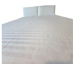 Lenjerie de pat Damasc Regal by Ariale,, 2 persoane, 4 piese, damasc, Alb - imagine 8