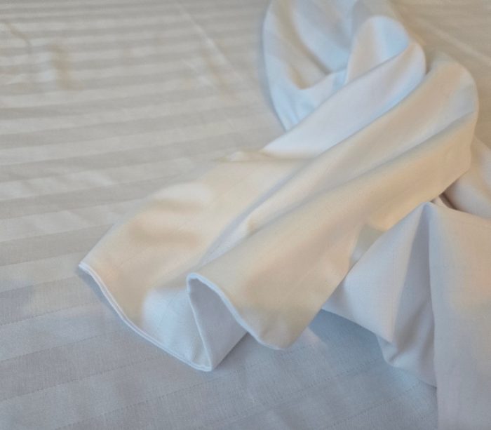 Lenjerie de pat Damasc Regal by Ariale,, 2 persoane, 4 piese, damasc, Alb - imagine 11