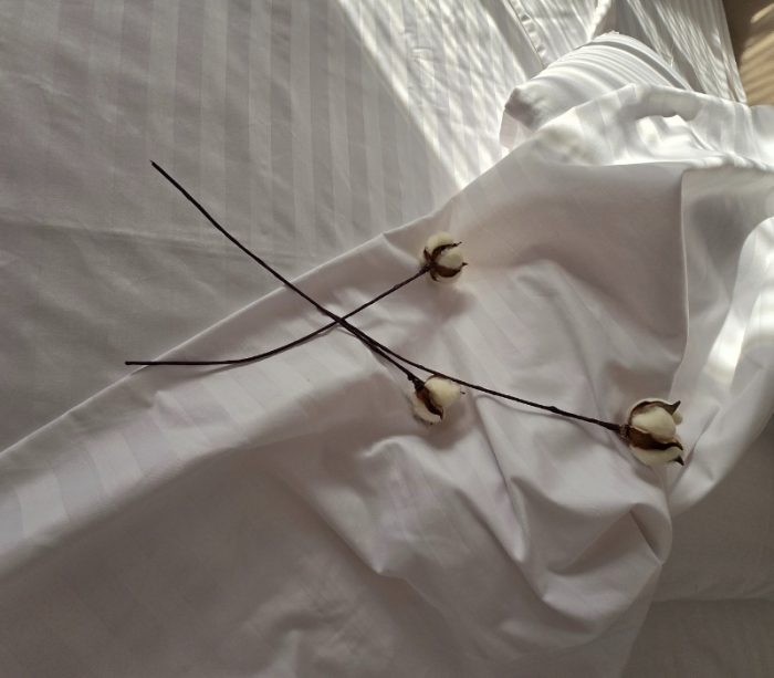 Lenjerie de pat Damasc Regal by Ariale,, 2 persoane, 4 piese, damasc, Alb - imagine 3