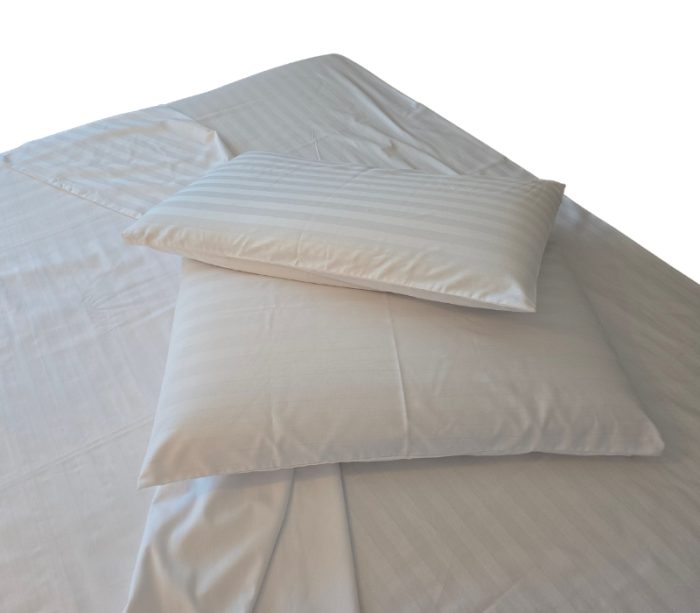 Lenjerie de pat Damasc Regal by Ariale,, 2 persoane, 4 piese, damasc, Alb - imagine 6