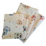Lenjerie de pat Pisici Colorate Ariale, pentru 2 persoane, 4 piese, bumbac ranforce, Multicolor - imagine 3