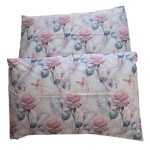 Set 2 fete de perna Vis de Trandafir 5D By Ariale, 70x70cm, Bumbac, Imprimare Digitală, multicolor - imagine 5